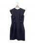 YOKO CHAN（ヨーコチャン）の古着「ノースリーブ・キャミソールワンピース」｜ネイビー