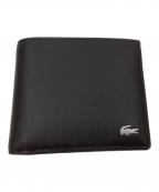 LACOSTEラコステ）の古着「2つ折り財布」｜ブラック