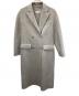 MaxMara（マックスマーラ）の古着「アンゴラ混チュスターコート」｜グレー