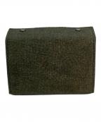 M+エムピウ）の古着「コンパクトウォレット」｜グリーン
