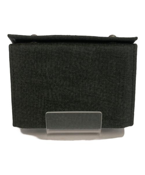 M+（エムピウ）M+ (エムピウ) コンパクトウォレット グリーンの古着・服飾アイテム