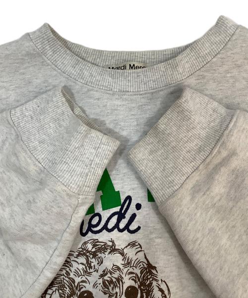 Mardi Mercredi（マルディメクルディ）MARDI MERCREDI (マルディメクルディ) スウェット グレー サイズ:不明の古着・服飾アイテム