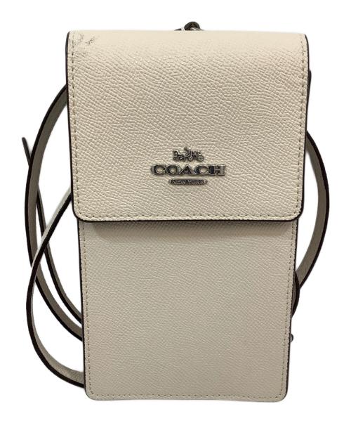 COACH（コーチ）COACH (コーチ) ショルダーバッグ アイボリーの古着・服飾アイテム