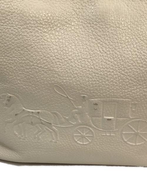 COACH（コーチ）COACH (コーチ) 2WAYバッグ アイボリーの古着・服飾アイテム