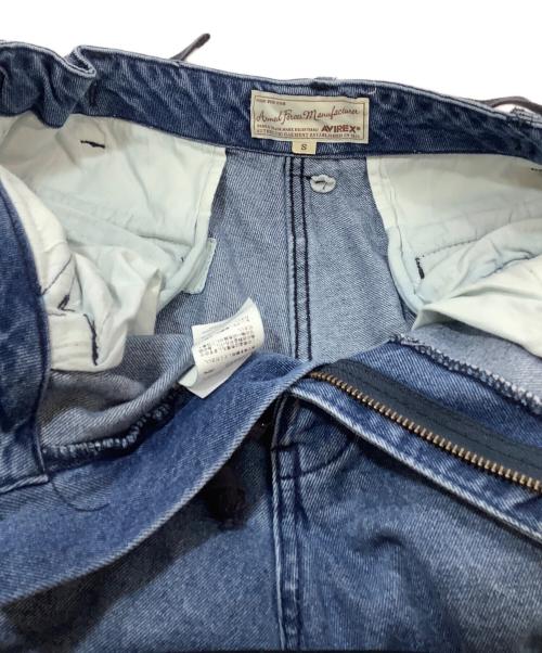 AVIREX（アヴィレックス）AVIREX (アヴィレックス) デニムパンツ インディゴ サイズ:Sの古着・服飾アイテム