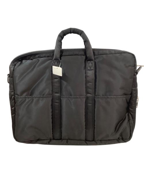 PORTER（ポーター）PORTER (ポーター) 2WAYブリーフケース 内部オレンジ、ブラック 未使用品の古着・服飾アイテム