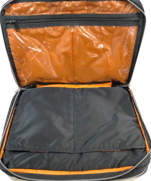 PORTER（ポーター）PORTER (ポーター) 2WAYブリーフケース 内部オレンジ、ブラック 未使用品の古着・服飾アイテム