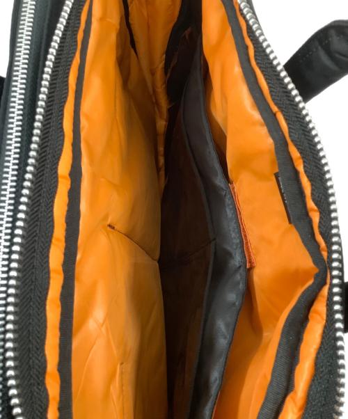 PORTER（ポーター）PORTER (ポーター) 2WAYブリーフケース 内部オレンジ、ブラック 未使用品の古着・服飾アイテム
