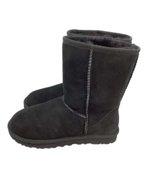UGG（アグ）UGG (アグ) ムートンブーツ ブラック サイズ:24cmの古着・服飾アイテム