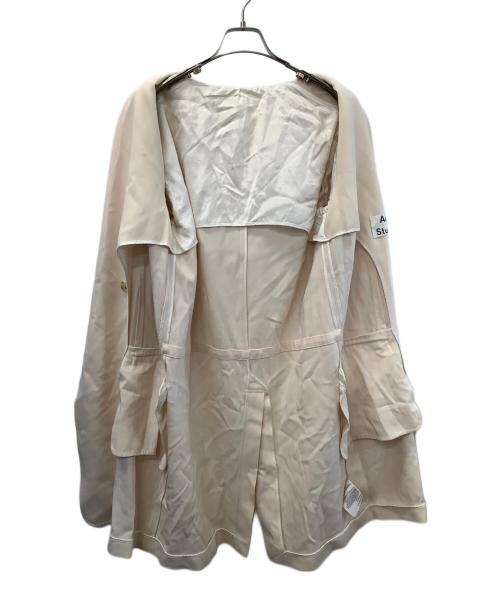 Acne studios（アクネ ストゥディオス）Acne studios (アクネ ストゥディオス) フーデッドコート ベージュ サイズ:SIZE S (UK 32)の古着・服飾アイテム
