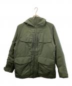 UNIQLOユニクロ）の古着「ダウンオーバーサイズパーカ-」｜オリーブ