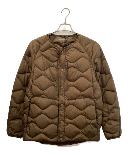 UNIQLO（ユニクロ）UNIQLO (ユニクロ) WHITE MOUNTAINEERING (ホワイトマウンテ二アニング) ウルトラライトダウンジャケット ブラウン サイズ:Mの古着・服飾アイテム