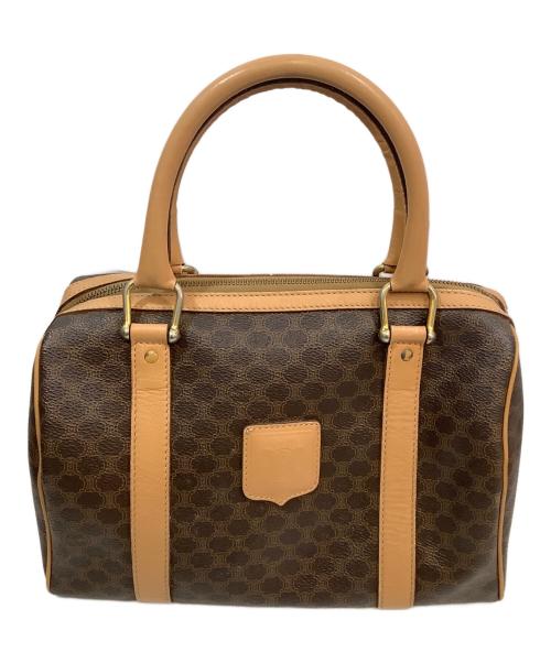 CELINE（セリーヌ）CELINE (セリーヌ) ミニボストンバッグ ブラウンの古着・服飾アイテム