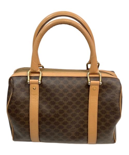 CELINE（セリーヌ）CELINE (セリーヌ) ミニボストンバッグ ブラウンの古着・服飾アイテム