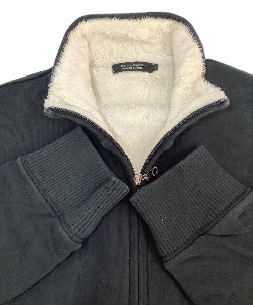 BURBERRY BLACK LABEL（バーバリーブラックレーベル）BURBERRY BLACK LABEL (バーバリーブラックレーベル) 裏ボアジャケット ブラック サイズ:3の古着・服飾アイテム