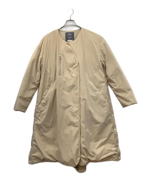 NANGA（ナンガ）NANGA (ナンガ) F/CE. (エフシーイー) FT LONG DOWN COAT ベージュ サイズ:Sの古着・服飾アイテム