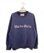 WACKO MARIAワコマリア）の古着「MIDDLE WEIGHT CREW NECK SWEAT SHIRT」｜ブルー