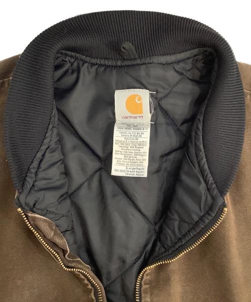 CarHartt（カーハート）CarHartt (カーハート) ダックベスト ブラウン サイズ:Lの古着・服飾アイテム