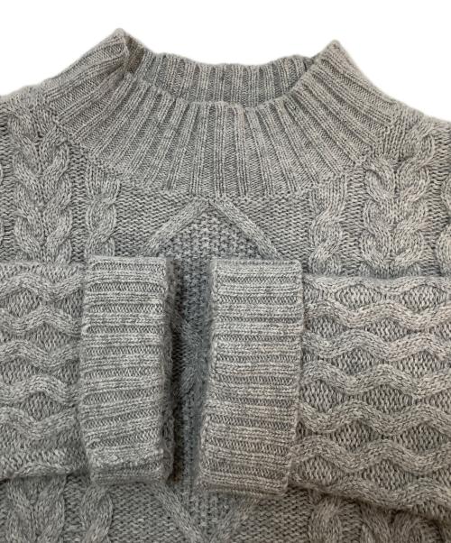 MaxMara（マックスマーラ）MaxMara (マックスマーラ) 厚手ニット グレー サイズ:Lの古着・服飾アイテム