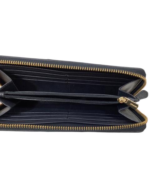 COACH（コーチ）COACH (コーチ) 長財布 ベージュ×ネイビーの古着・服飾アイテム