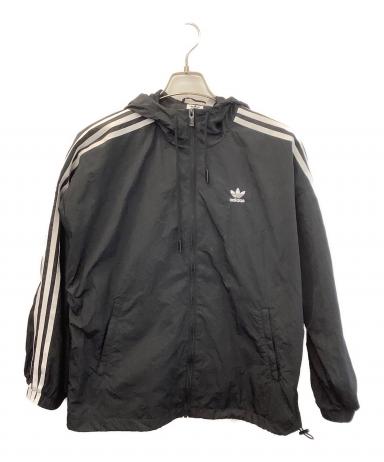 中古・古着通販】adidas (アディダス) ウインドブレーカー ブラック