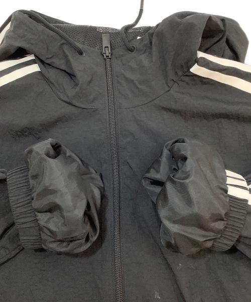adidas（アディダス）adidas (アディダス) ウインドブレーカー ブラック サイズ:Mの古着・服飾アイテム