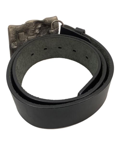 HARLEY-DAVIDSON（ハーレーダビッドソン）HARLEY-DAVIDSON (ハーレーダビッドソン) レザーベルト ブラックの古着・服飾アイテム