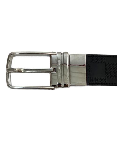 LOUIS VUITTON（ルイ ヴィトン）LOUIS VUITTON (ルイ ヴィトン) リバーシブルレザーベルト ブラック サイズ:42/105の古着・服飾アイテム