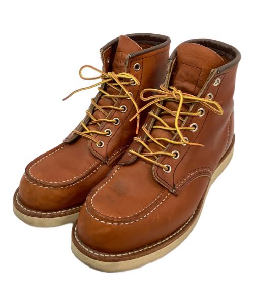RED WING（レッドウィング）RED WING (レッドウィング) 6-inch Classic Moc ブラウン サイズ:SIZE 25.5cmの古着・服飾アイテム
