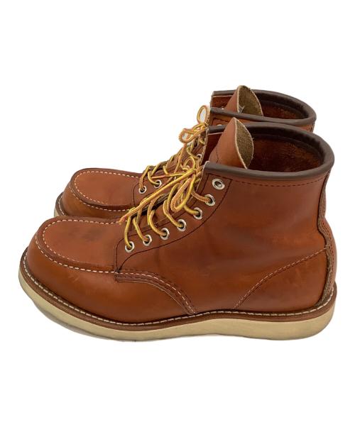 RED WING（レッドウィング）RED WING (レッドウィング) 6-inch Classic Moc ブラウン サイズ:SIZE 25.5cmの古着・服飾アイテム