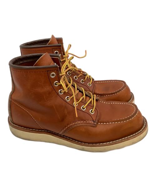 RED WING（レッドウィング）RED WING (レッドウィング) 6-inch Classic Moc ブラウン サイズ:SIZE 25.5cmの古着・服飾アイテム