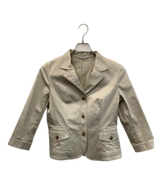 BURBERRY LONDON（バーバリーロンドン）BURBERRY LONDON (バーバリーロンドン) テーラードジャケット ベージュ サイズ:40の古着・服飾アイテム