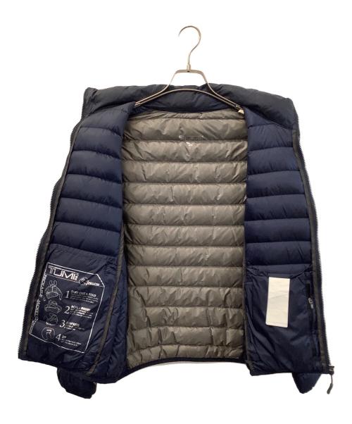 TUMI PAX（トゥミパックス）TUMI PAX (トゥミパックス) ダウンジャケット ネイビー サイズ:Sの古着・服飾アイテム