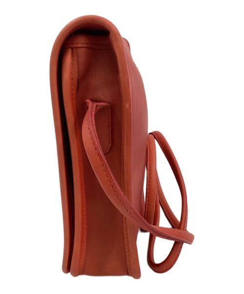 COACH（コーチ）COACH (コーチ) フラップショルダーバッグ レッドの古着・服飾アイテム