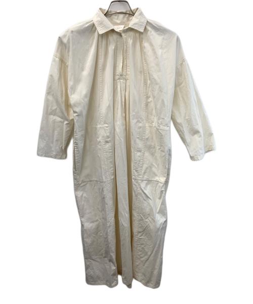 KAGURE（カグレ）KAGURE (カグレ) 長袖ワンピース アイボリー サイズ:Freeの古着・服飾アイテム