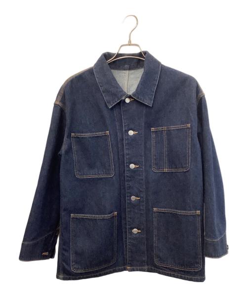MACPHEE（マカフィー）MACPHEE (マカフィー) コットンデニム カバーオールジャケット インディゴ サイズ:36の古着・服飾アイテム
