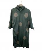SOU・SOUソウソウ）の古着「半袖ワンピース」｜グリーン