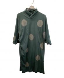 SOU・SOU（ソウソウ）の古着「半袖ワンピース」｜グリーン