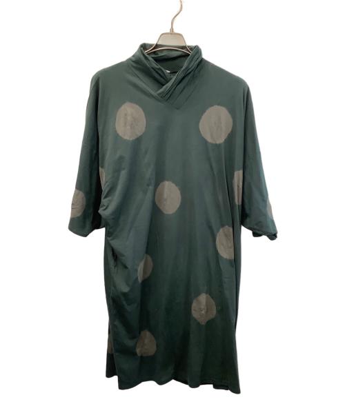 SOU・SOU（ソウソウ）SOU・SOU (ソウソウ) 半袖ワンピース グリーン サイズ:Freeの古着・服飾アイテム