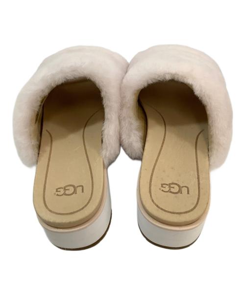 UGG（アグ）UGG (アグ) ムートンサンダル ピンク サイズ:23.5cmの古着・服飾アイテム