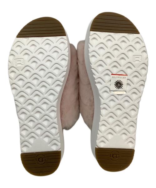UGG（アグ）UGG (アグ) ムートンサンダル ピンク サイズ:23.5cmの古着・服飾アイテム