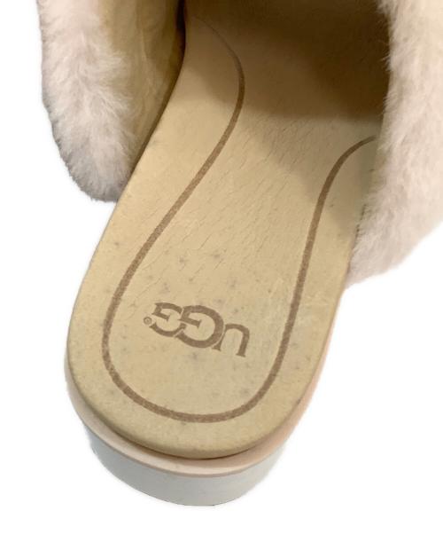 UGG（アグ）UGG (アグ) ムートンサンダル ピンク サイズ:23.5cmの古着・服飾アイテム