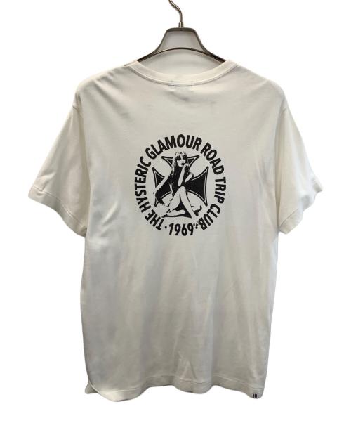Hysteric Glamour（ヒステリックグラマー）Hysteric Glamour (ヒステリックグラマー) 半袖カットソー ホワイト サイズ:XLの古着・服飾アイテム