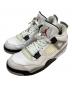 NIKE（ナイキ）の古着「AIR JORDAN 4 Retro」｜ホワイト×ブラック