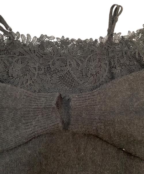 Snidel（スナイデル）Snidel (スナイデル) 厚手ニット グレー サイズ:Freeの古着・服飾アイテム