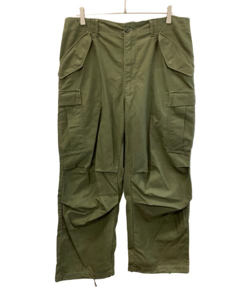US ARMY（ユーエスアーミー）US ARMY (ユーエスアーミー) M-65フィールドカーゴパンツ オリーブ サイズ:Mの古着・服飾アイテム