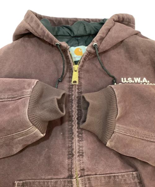 CarHartt（カーハート）CarHartt (カーハート) アクティブジャケット ボルドー サイズ:Mの古着・服飾アイテム
