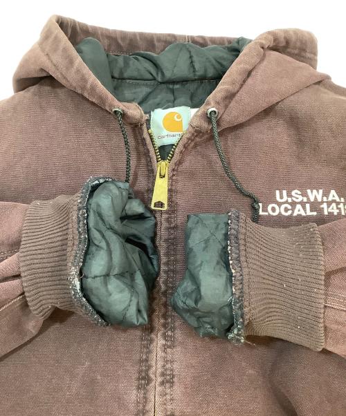 CarHartt（カーハート）CarHartt (カーハート) アクティブジャケット ボルドー サイズ:Mの古着・服飾アイテム