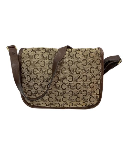 CELINE（セリーヌ）CELINE (セリーヌ) ショルダーバッグ ブラウンの古着・服飾アイテム