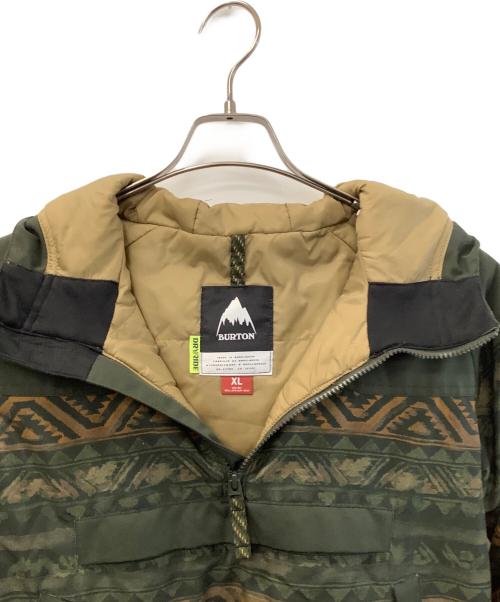 BURTON（バートン）BURTON (バートン) アノラックパーカー グリーン サイズ:XLの古着・服飾アイテム